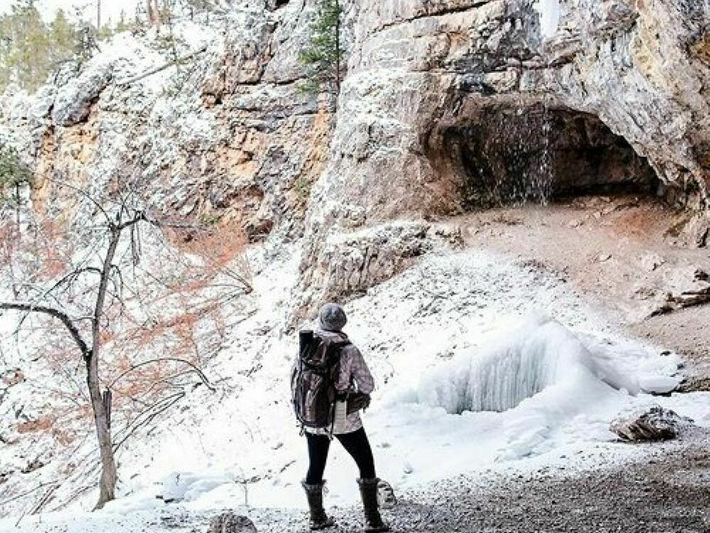 Winter Caves in Spearfish Winter Caves in Spearfish