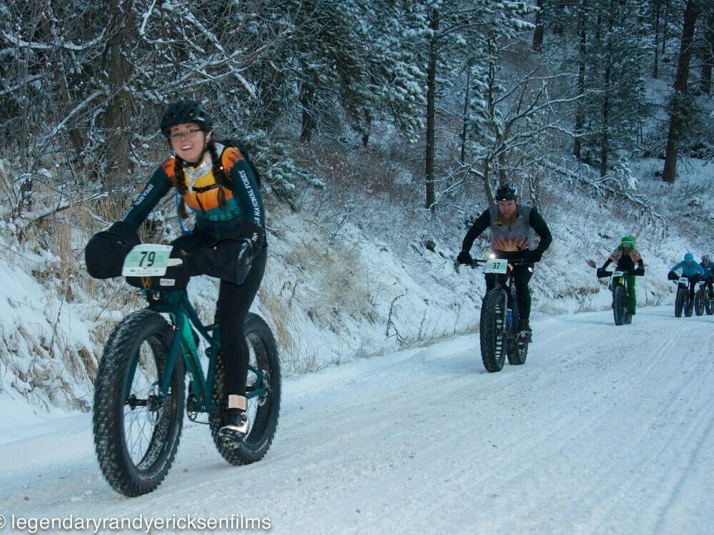 Fat Biking in Spearfish Canyon Fat Biking in Spearfish Canyon