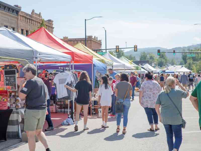 Spearfish Autumn Fest, downtown Spearfish, SD