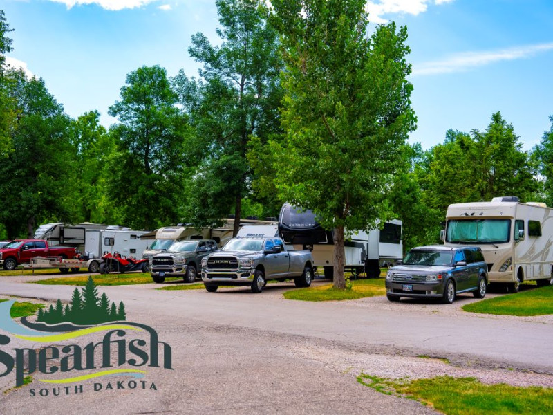 Spearfish, Black Hills, South Dakota, Spearfish City Campground, RV Spots