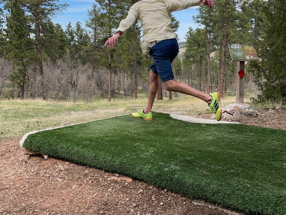 Hole 13, Spearfish Canyon Disc Golf