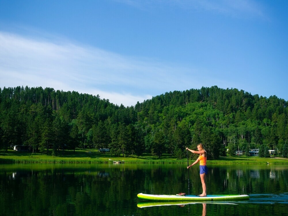 Iron Creek Lake, Spearfish, SD. Iron Creek Lake, Spearfish, SD.