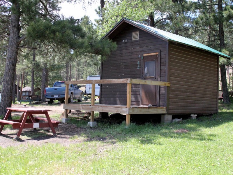Iron Creek Lake Spearfish Tinton Road Black Hills South Dakota camping fishing picnicking hiking paddle boat cabins