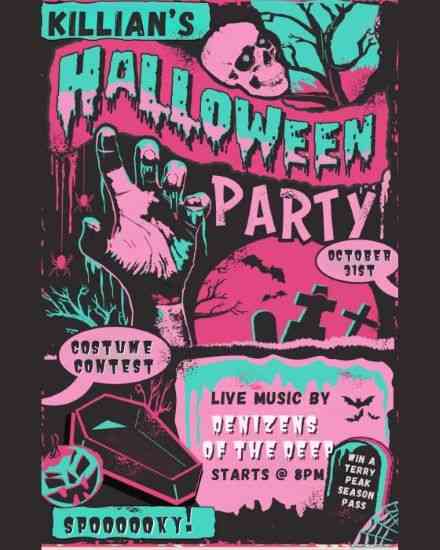 Killians Killian's Halloween Party, Spearfish, South Dakota, Killian's, Black Hills